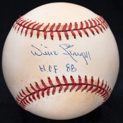 Willie Stargell HOF 88 Signed Official National League Baseball JSA COA #CB09174 - Image 1 of 4