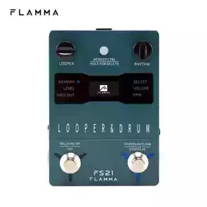 FLAMMA FS21 Drum Machine Looper Guitar Effcts Pedal 160 Minute Looper 100 Groove - Picture 1 of 18