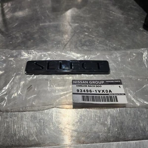 2014-2015 Nissan Rogue Select Rear Trunk Emblem USED OEM 93496-1VX0A - Bild 1 von 2