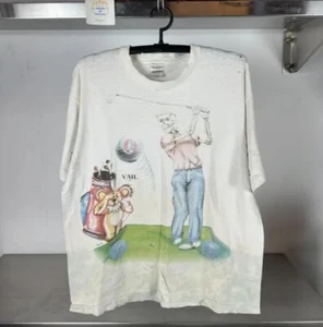 Vintage 1994 Grateful Dead Golf Tour S-5Xl T-shirt Reprint, Vintage Grateful Dea - Picture 1 of 5