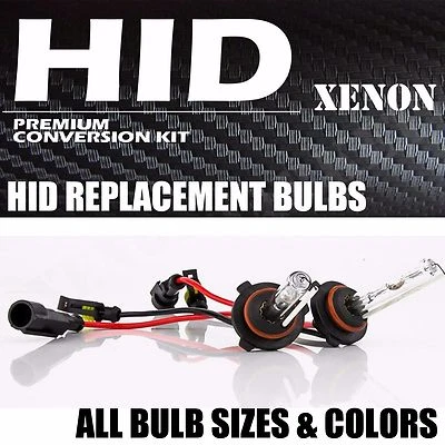 Two Replacement Light Bulbs for Xenon HID Kit All Color 9006 H11 D2S H1 9007 H4 - Image 1 of 4