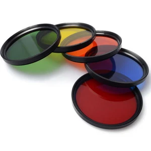 30mm 6 Color DSLR Camera Lens Full Color Filter for Canon Nikon Sony - Picture 1 of 15