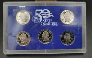 2004 US Mint 50 State Quarter Proof Set San Francisco Mint - Picture 1 of 2