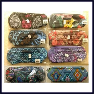NWT Vera Bradley On a Roll Case Zip Pencil Brush Cosmetic Makeup Bag - Picture 1 of 16