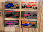 BACK TO THE 50S DASH PLAQUES 6 OF THEM BRAND NEW