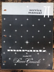 Marantz Model 7T Preamp / Preamplifier Service Manual *Original* #1 - Picture 1 of 1