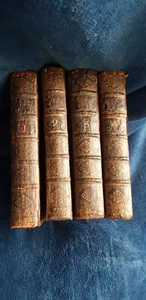 Set of 4 Antique Leather Books: Amelia by Henry Fielding Esq. 1752 (01) - Bild 1 von 15
