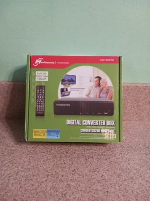 Mediasonic ATSC Digital Converter Box Recording Media Player TV Tuner NO REMOTE - Image 1 of 4