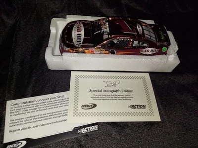 Jamie McMurray 2013 Chevy SS Rare Copper Autographed #1 Bad Boy Buggies LE 1/36 - Image 1 of 4