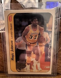 Fleer 1986-87 - Pegatinas Magic Johnson #7 - Imagen 1 de 10
