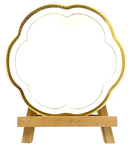 Vintage Minton Scalloped Bowl Gold Encrusted Nathan Dohrmann Co 1920 - Picture 1 of 15