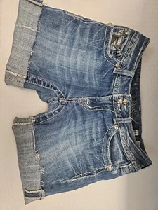 MISS ME CUTOFF JEANS JEANSSHORTS DAMEN GRÖSSE 28 TAILLE - Bild 1 von 10
