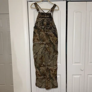 Liberty Overalls Boys 16 Camouflage Outdoors Hunting Bibs Retro - Picture 1 of 11