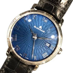 Blancpain Villeret Ultra Slim 6223C-1529-55A 18KWG/leather belt #777 - Picture 1 of 8