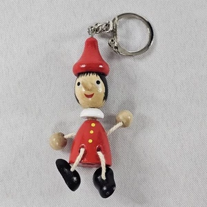 Pinocchio Spielfigur Puppe Holz Italy Puppe Schlüsselanhänger Schlüssel MY-2273 Beschreibung lesen - Bild 1 von 5