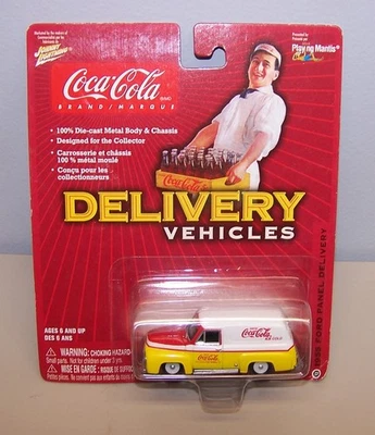 Coca-Cola Johnny Lightning Delivery 1955 Ford Panel Delivery Real Wheels Series - Image 1 of 4
