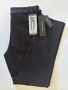 NEU LIVERPOOL Kelsey Damen Strickhose schwarz Anzughose Größe 6/28 Stretch neu mit Etikett - Bild 1 von 16