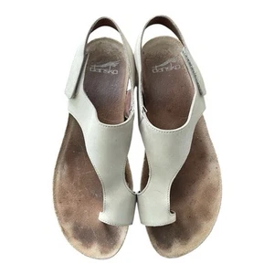 Dansko Reece Sandalen: Leinen gefräst brüniert Damengröße 40 9,5-10 - Bild 1 von 5