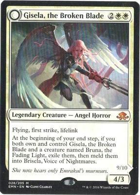 Magic the Gathering Gisela, the Broken Blade Card; Eldritch Moon; NM - Image 1 of 2