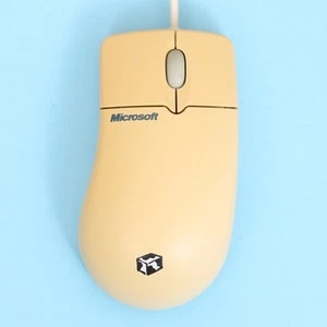 Mouse de computadora vintage Microsoft Gateway IntelliMouse 1.2A PS/2 - Imagen 1 de 4