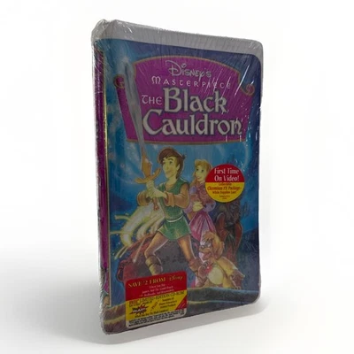 The Black Cauldron VHS 1998 Disney Animated Fantasy Classic Foto 1 de 4