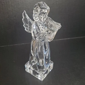 Mikasa Glass Angel Harp Full Lead Crystal Germany Herald Collection 8.5" Heavy - Picture 1 of 8
