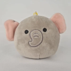 Squishmallow Clip Peluche Mila L'Elefante Portachiavi Peluche 3,5" Pollici - Foto 1 di 9