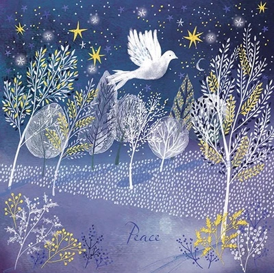 KATHARINE HOUSE HOSPICE Charity Christmas Cards "Peaceful Night" (10 Pack with Envelopes)