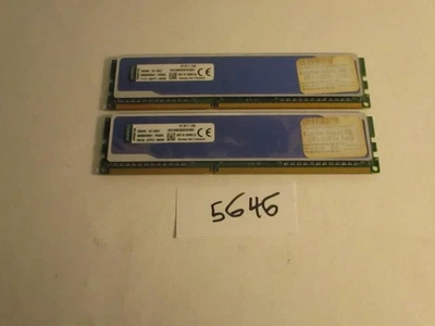 Kingston Hyper X 2X4GB=8Gb PC3-12800 1600Mhz DDR3 DESKTOP MEMORY RAM (5646) - Image 1 of 2