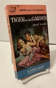 1951 “Tiger in the Garden” Speed Lamkin Signet PB - Hooks Cover - Imagen 1 de 9