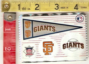 Vintage lot 6 Prismatic sticker sheets 1993 MLB San Francisco Giants - Picture 1 of 1