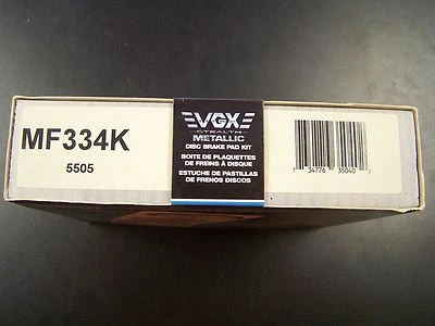 Kit de pastillas de freno delanteras VGX MF334K para Acura Integra Honda Accord Prelude Foto 1 de 4