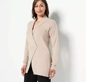 Modern Soul Comfort Yarn ShawlCollar SweaterKnit Pullover Cobblestone S A456854 - Picture 1 of 5