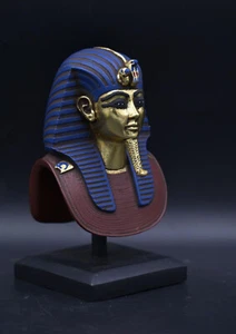 Tutankhamun Head Egyptian King TUT Great Golden Pharaoh Ancient Egyptian King BC - Picture 1 of 9