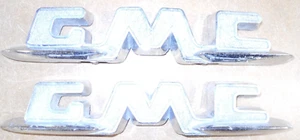 1955, 1956, 1957 GMC Truck Fender Emblems (Pair) - Picture 1 of 8