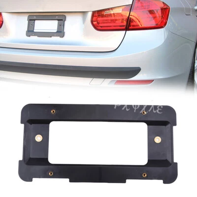 Soporte de placa de matrícula con número trasero de coches modelo BMW Foto 1 de 4