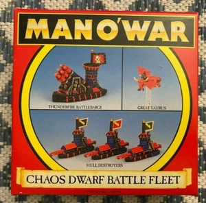 Games Workshop Man O'War Chaos Dwarf Battle Fleet - Bild 1 von 2