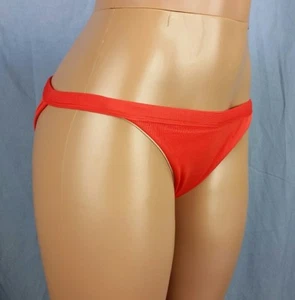 La Hearts Bikinihose - XL - Ribbed Chunky Cheeky - Greenedine / Coral - Bild 1 von 9