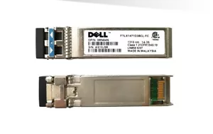 Dell SFP-10G-LR 0RN84N FTLX1471D3BCL-FC 10GE 10km 1310nm SMF Transceiver module - Picture 1 of 4