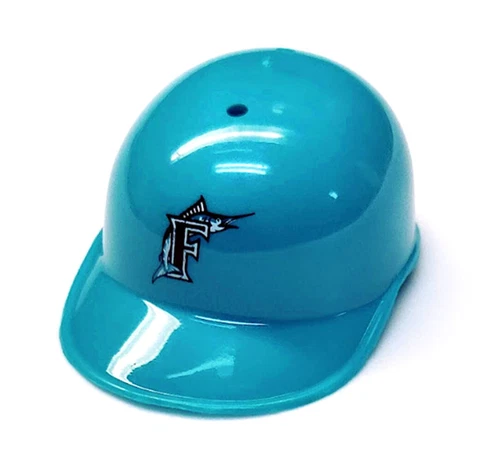 MIAMI MARLINS MLB RARE 1999 NEW MINIATURE BATTING HELMET 2" LONG PLASTIC Cover