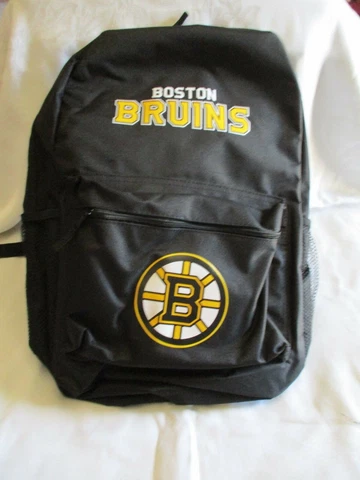 **BOSTON BRUINS Full Size Adjustable BACKPACK #03 - New w/ Tags** Cover