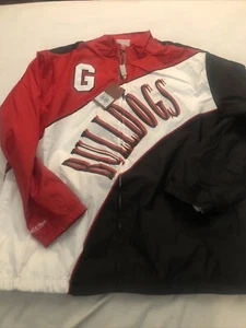 Men’s Mitchell & Ness® Georgia Bulldogs Windbreaker 2XL - Picture 1 of 4