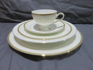 Shinepukur Bone China 5 pc Place Setting Tableware Daniella 24874 Plate Bowl - Picture 1 of 8