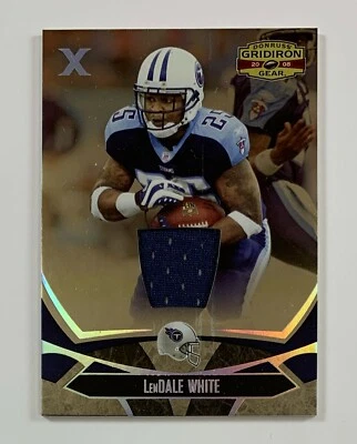 2008 Donruss Gridiron Gear LenDale White Relic 45/100 FRA32 - Image 1 of 2