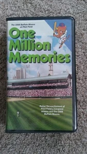 Buffalo Bisons 'One Million Memories' Pilot Field (VHS, 1988) Buffalo NY - Picture 1 of 4