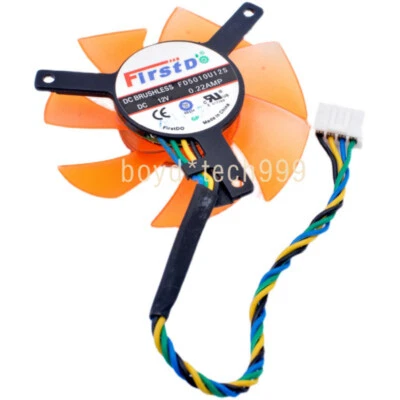 FD5010U12S diameter 47mm hole distance 39mm 12V 0.22 Graphics card heat sink fan - Image 1 of 4