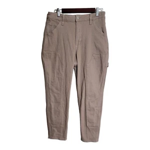 Hollister Jeans Damen Größe 11R 30 x 27 Braun Stretch Curvy High Rise Mom  - Bild 1 von 9