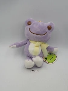 Pickles The Frog B1211 Purple Nakajima 1994 Mascot Sk Japan Plush 6" Toy Doll - Picture 1 of 8
