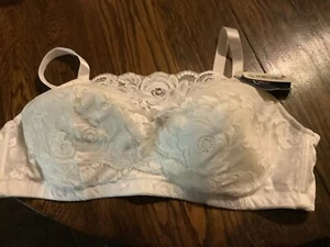 BH Lunaire weiß Spitze Größe 46 B Neu mit Etikett - Bild 1 von 6