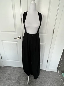 Absence Of Colour Frissie Suspender Trousers Black S Small - Picture 1 of 24